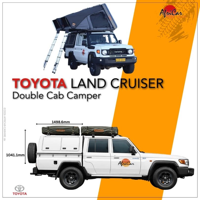 Dimensions Toyota Land Cruiser Camper