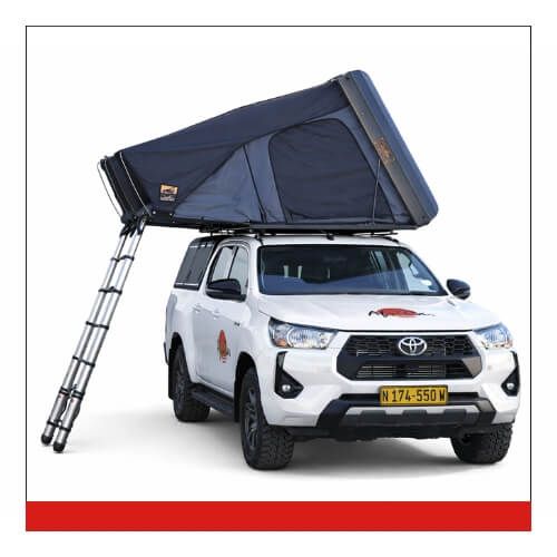 Toyota Hilux Camper Hardshell Rooftop Tent
