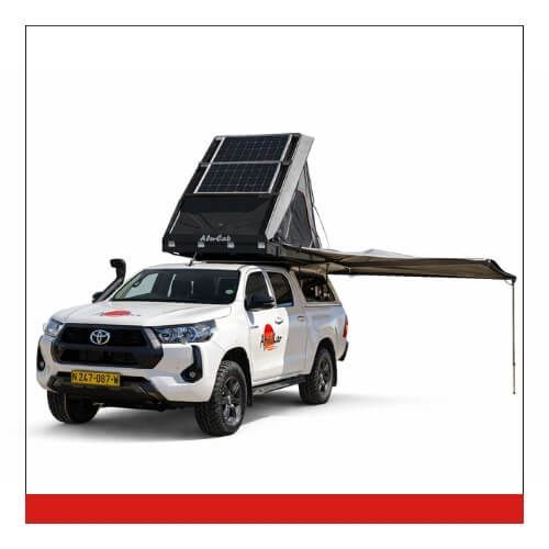 Toyota Hilux Luxury Camper Alu-Cab Rooftop Tent