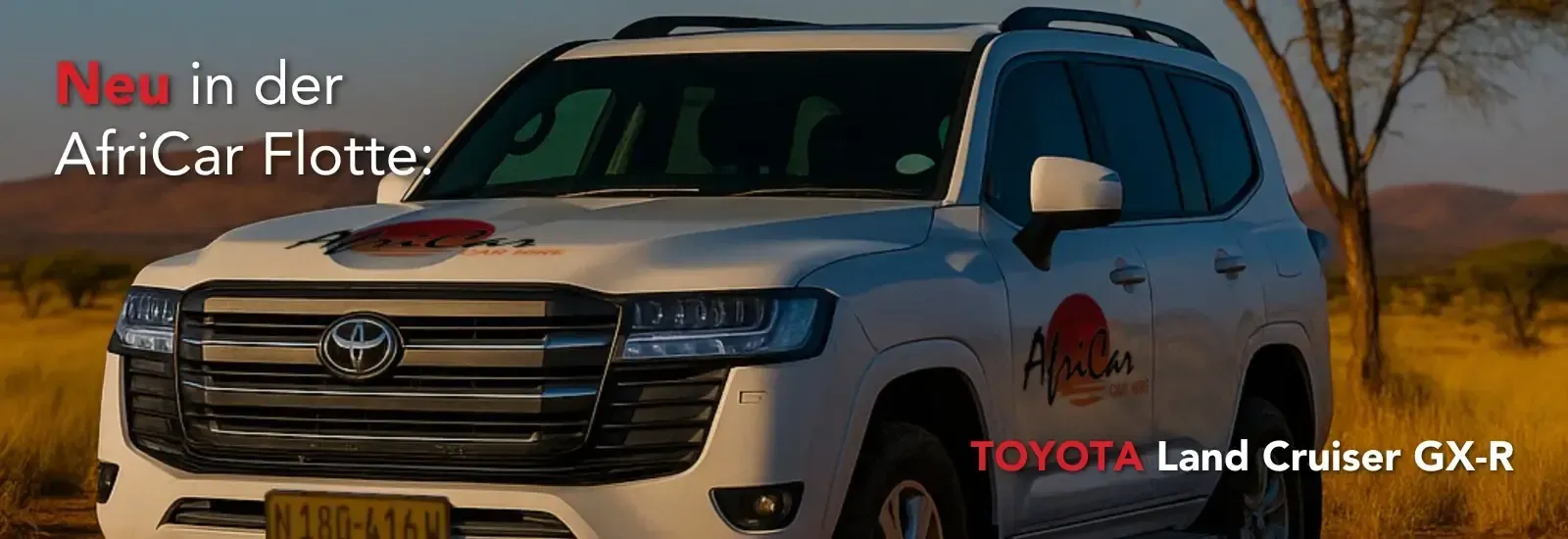 <p class="rteBlock">Neu in der AfriCar Flotte:</p>