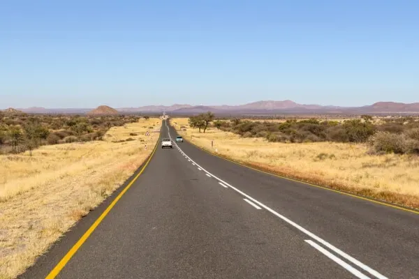 Tar Road Namibia