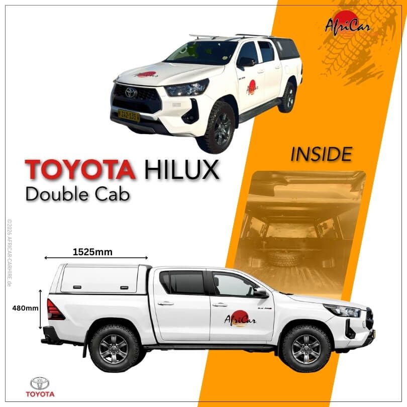 Abmessungen Toyota Hilux Doppel Kabine