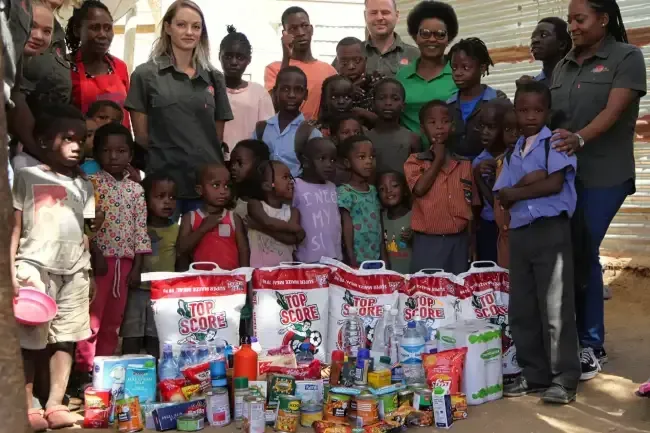 Supporting local charities