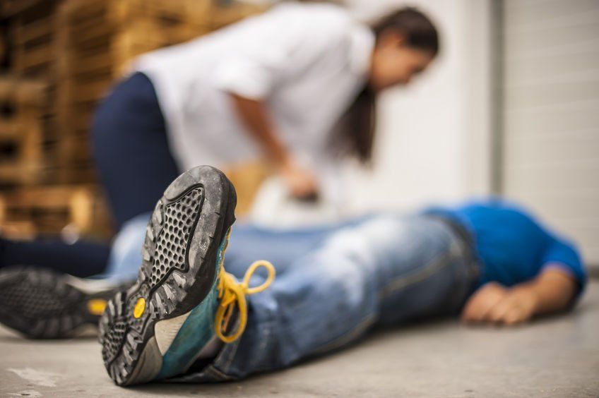 Emergency First Aid at Work in Training Essex