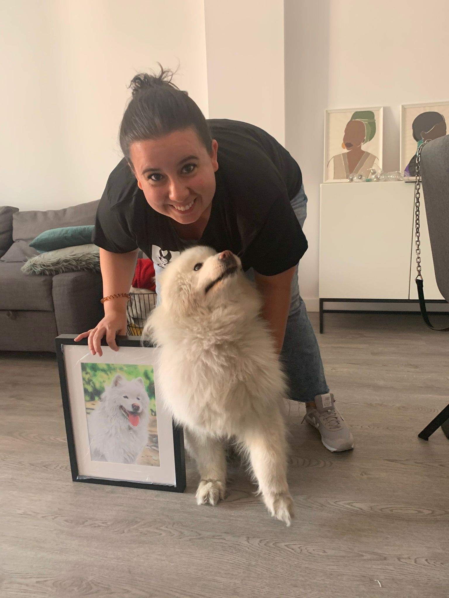 Kira, una Samoyedo