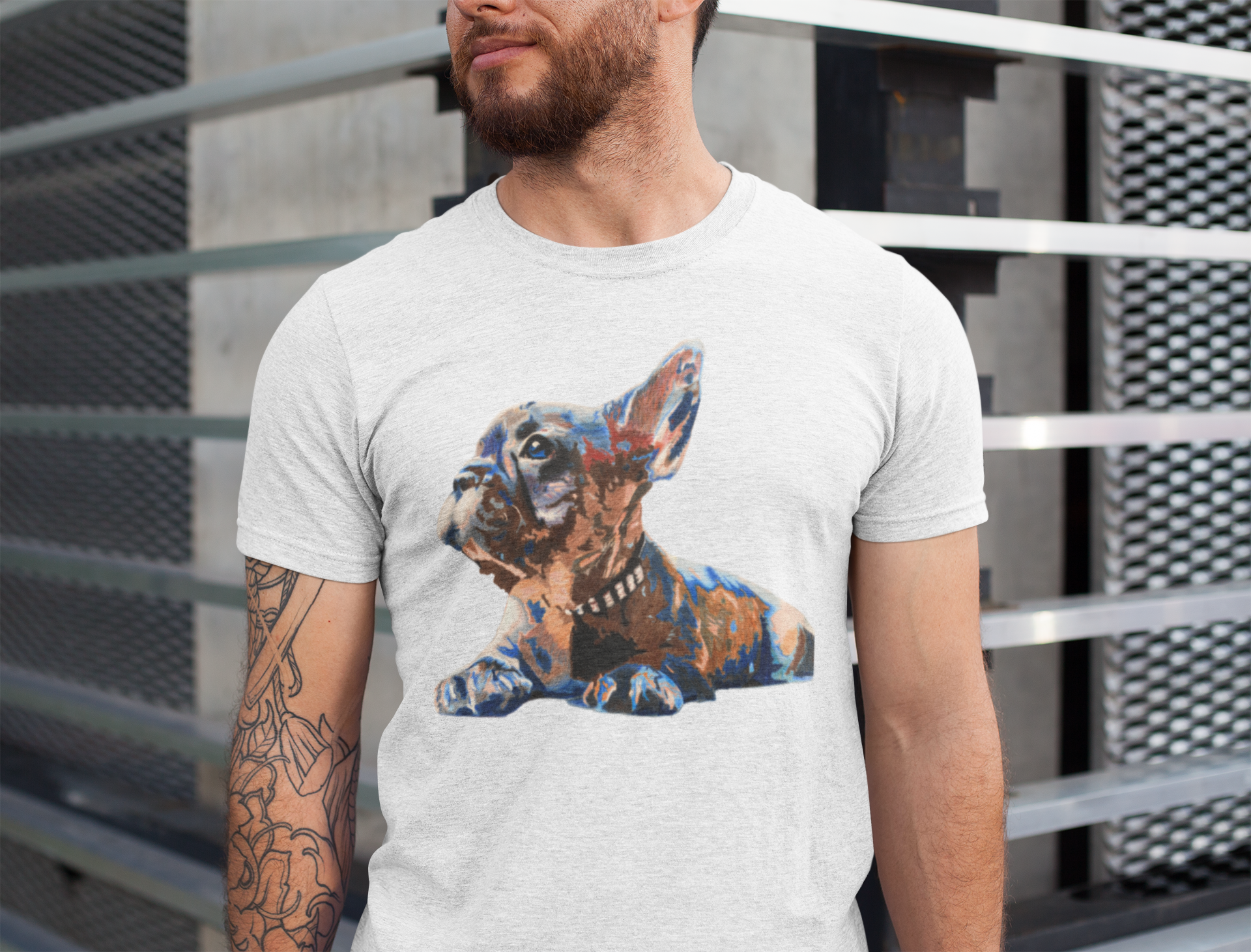 camiseta veraniega bulldog Bulldog