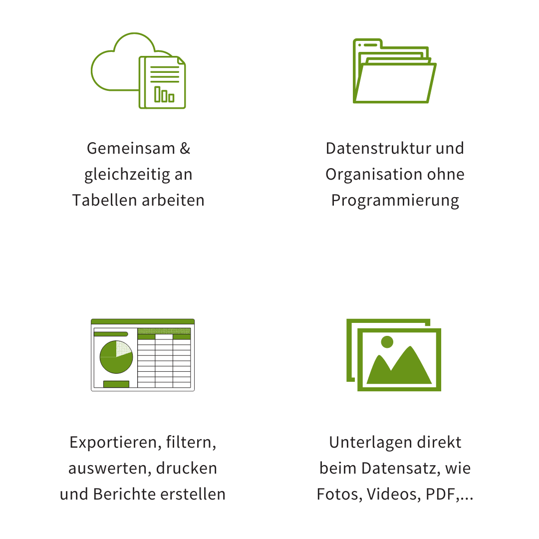Firmeninfos in einem Tool