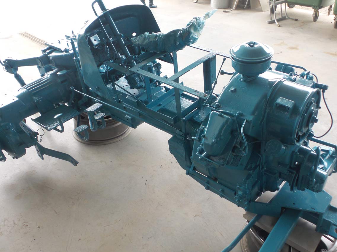 Oldtimer Traktor Restauration in Grafenschachen