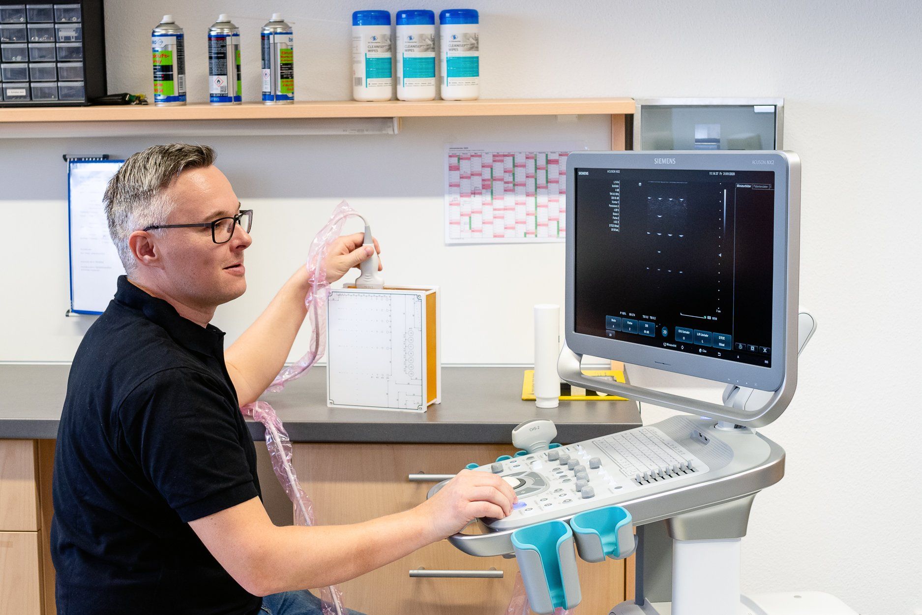 Überprüfung der Technischen Bildqualität an Ultraschallsonden