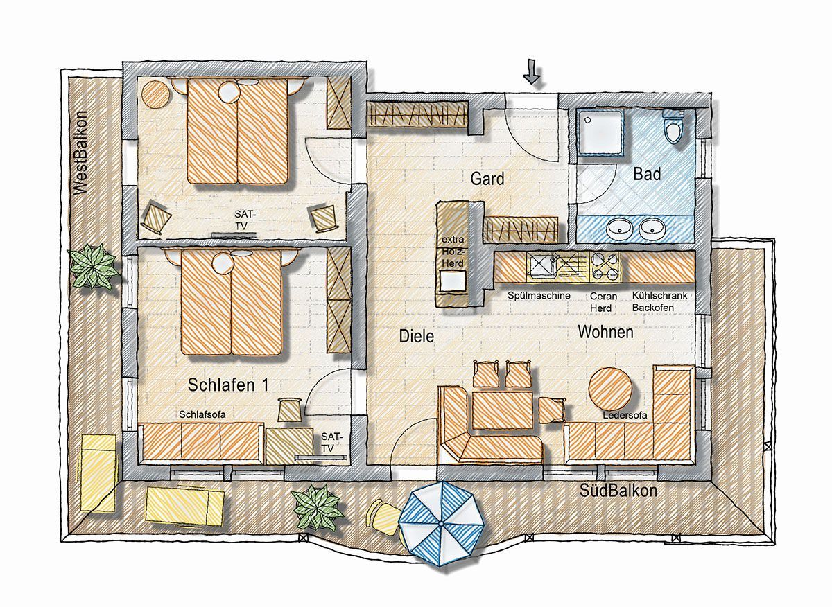 Geier Wally Almchalet-Zillertal