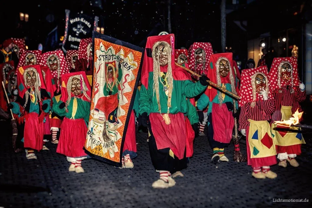 Hexenumzug 2017 Donaueschingen Stadthexen