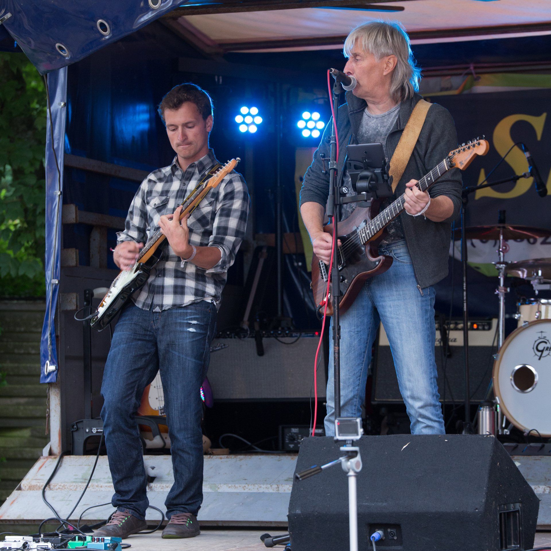 Musiker in Garding auf Eiderstedt bei St. Peter-Ording