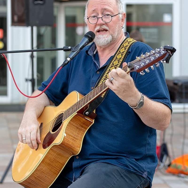 Mike O'Donoghue auf der Gardinger Musikantenbörse 2022