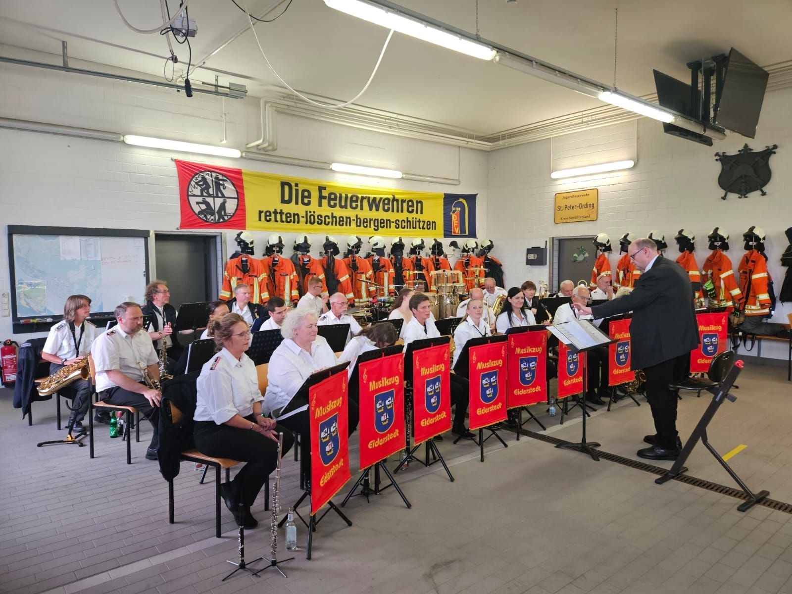 Musikzug Eiderstedt auf der Gardinger Musikantenbörse XXXX