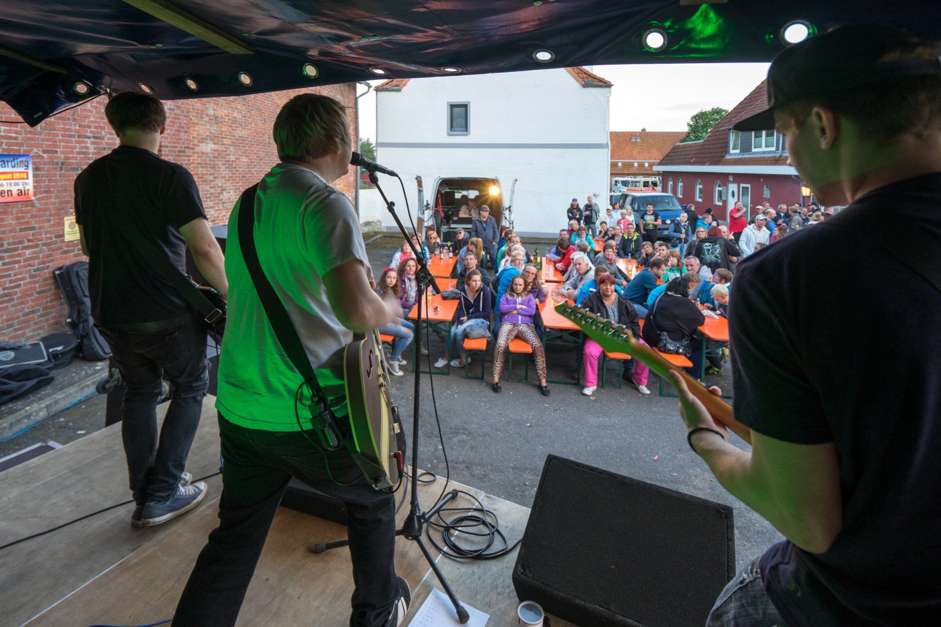 Musiker in Garding auf Eiderstedt bei St. Peter-Ording