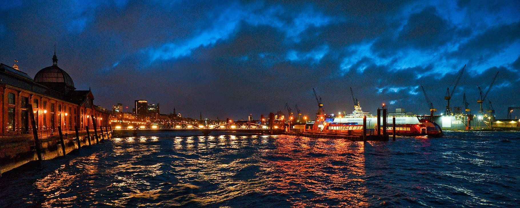 hamburger hafen bilder hafenpanorama belebter hafen nach der sturmflut