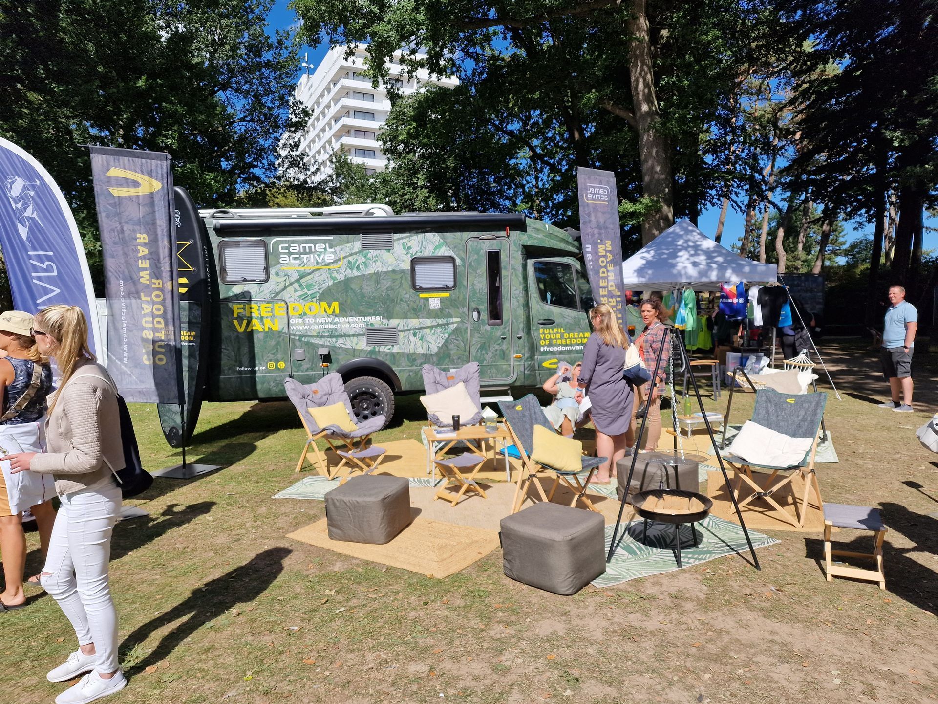 Freedom Van Promotion Timmendorfer Strand Freedom Van Promotion camel active Timmendorfer Strand Beachvolleyball