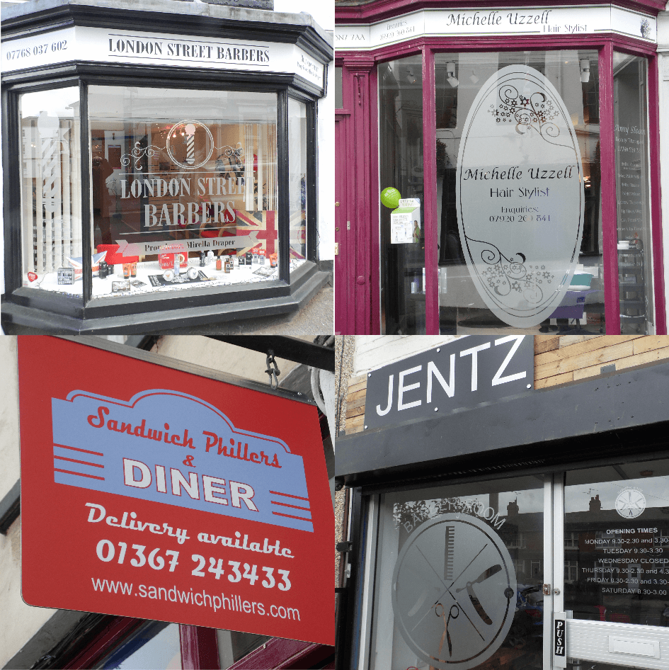 Retail and business signage Oxford and Swindon