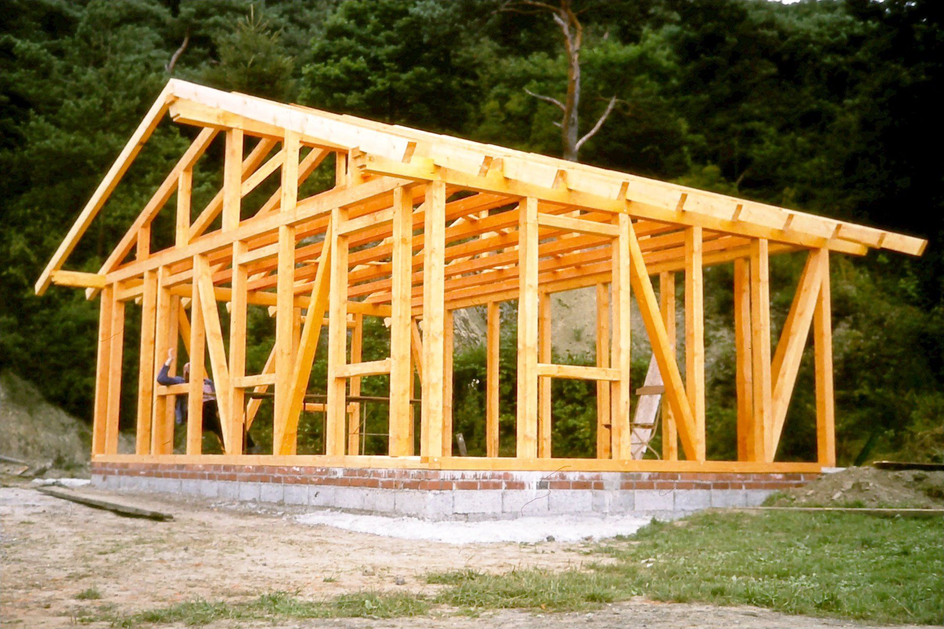 ASV Fischerhütte in Bau