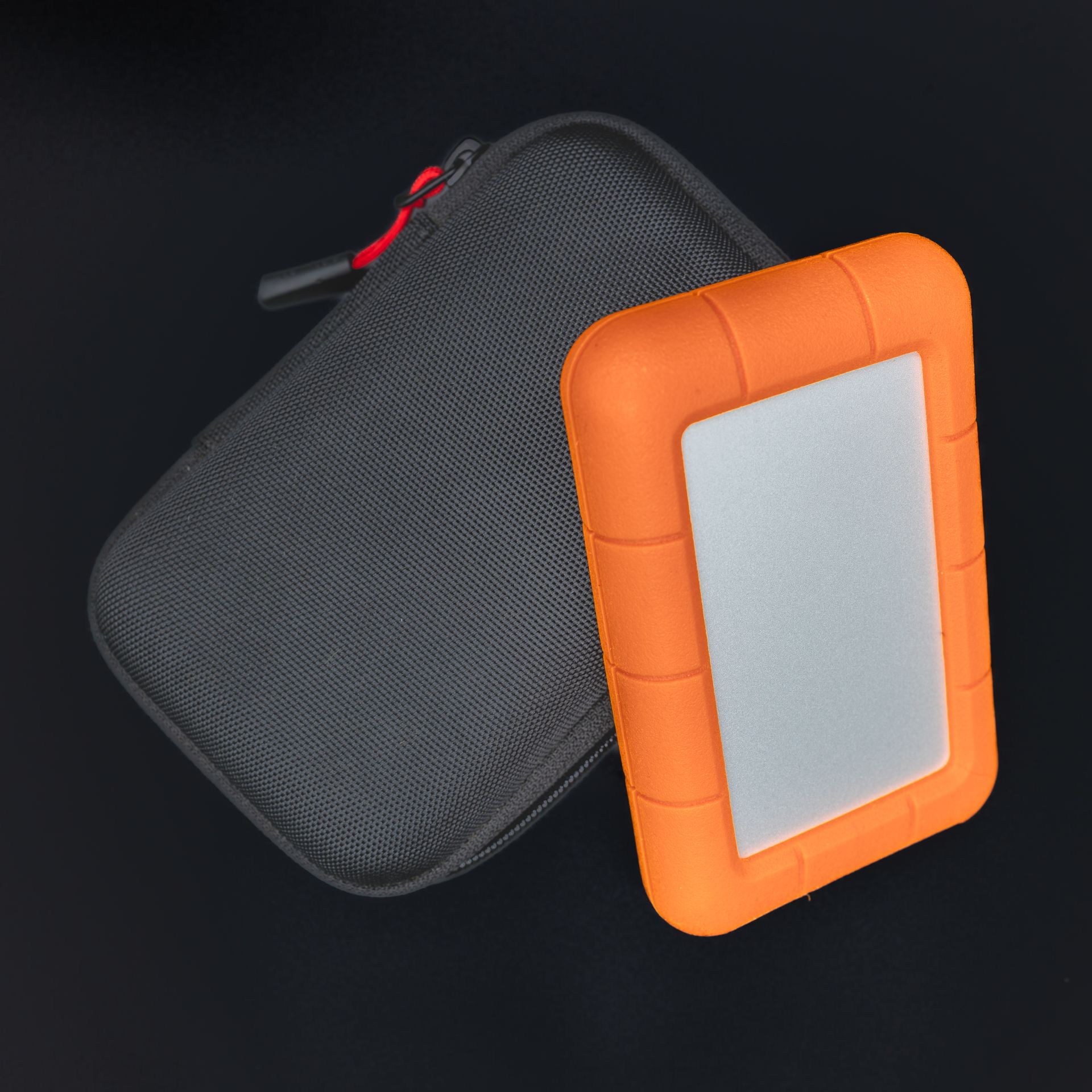 Festplatte mit Tasche