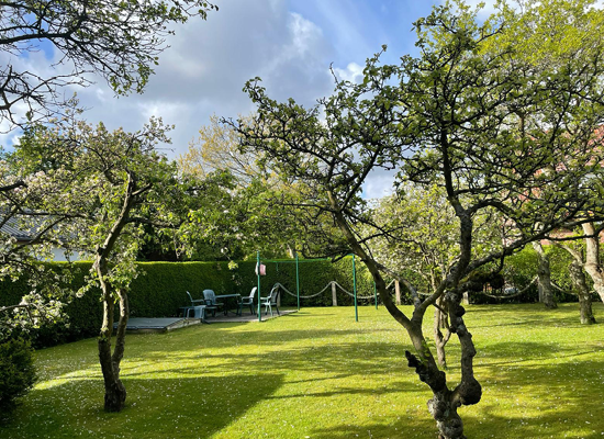 3 gemütliche Ferienwohnungen in Wyk auf Föhr mit großem Garten, ruhig und zentral