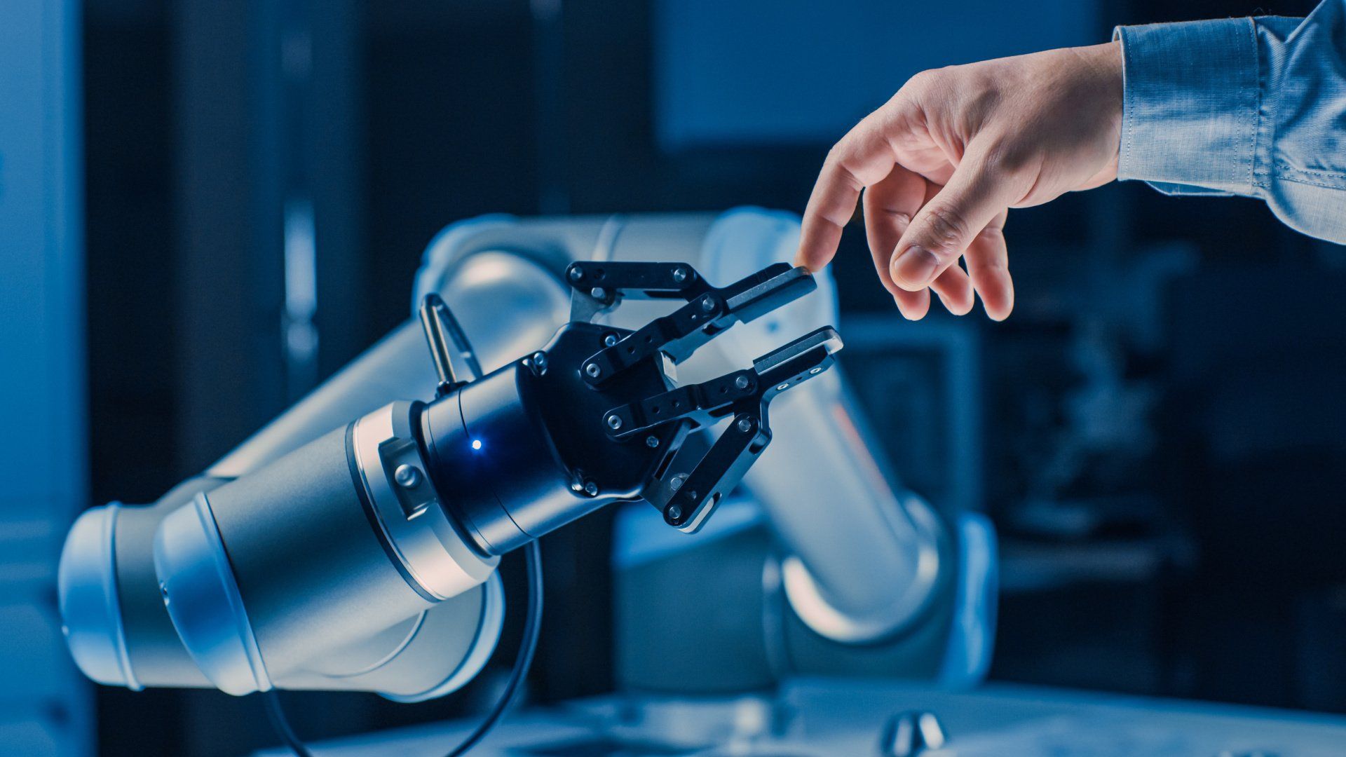 Darstellung einer Roboterkolloberation