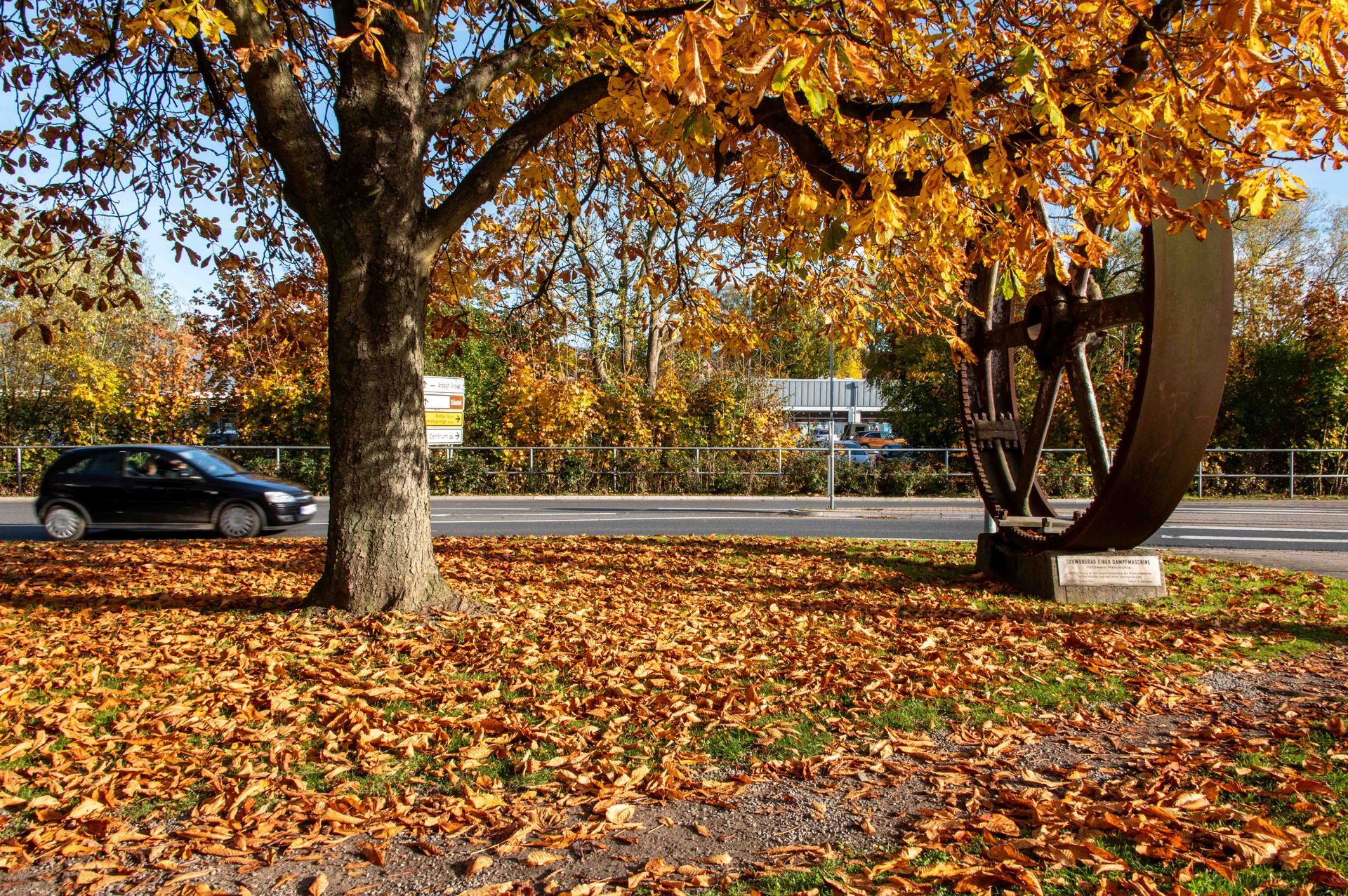 Bahnhofstraße Bad Münder 26.10.2024 Foto: Klaus D. Kemmerich