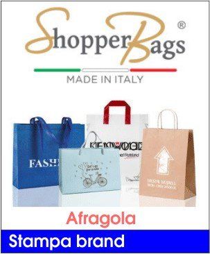 shopper bags stampa buste carta pvc