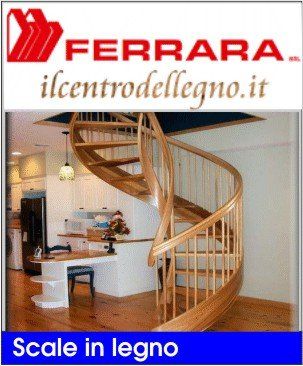 ferrara scale interne centro del legno