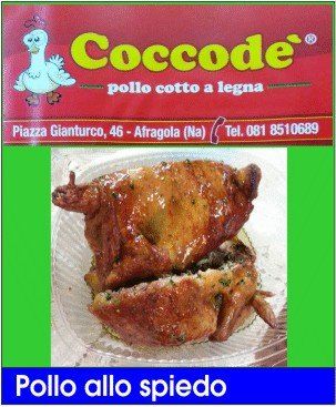 coccode pollo a legna patate braceria