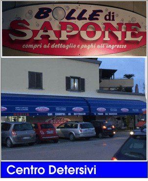 detersivi shampo creme casalinghi complementi d'arredo soprammobili