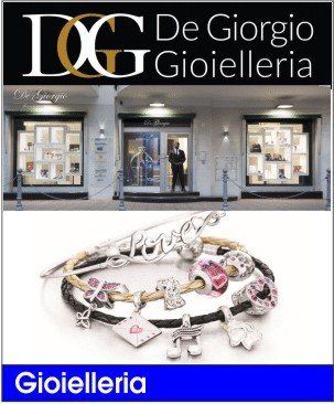 de giorgio gioielli- bigiotteria bracciali orologi cornici argento anelli ciondoli