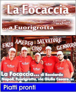 la vera focaccia da asporto specialità gastronomiche