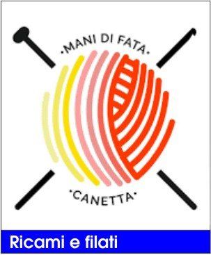 canetta mani di fata lana calze filati aghi bottoni accessori abiti