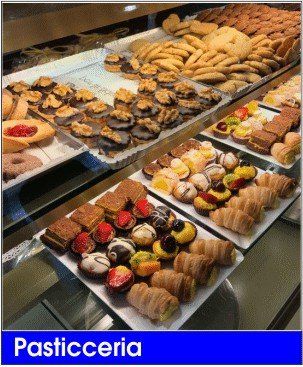 Pasticceria, torte, dessert, dolci, creps