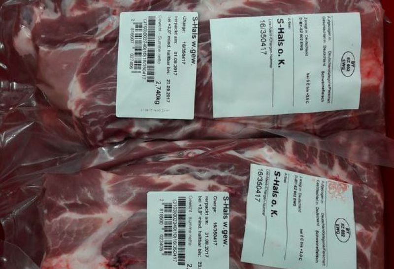 Auszeichnen und Wiegen Auszeichnen