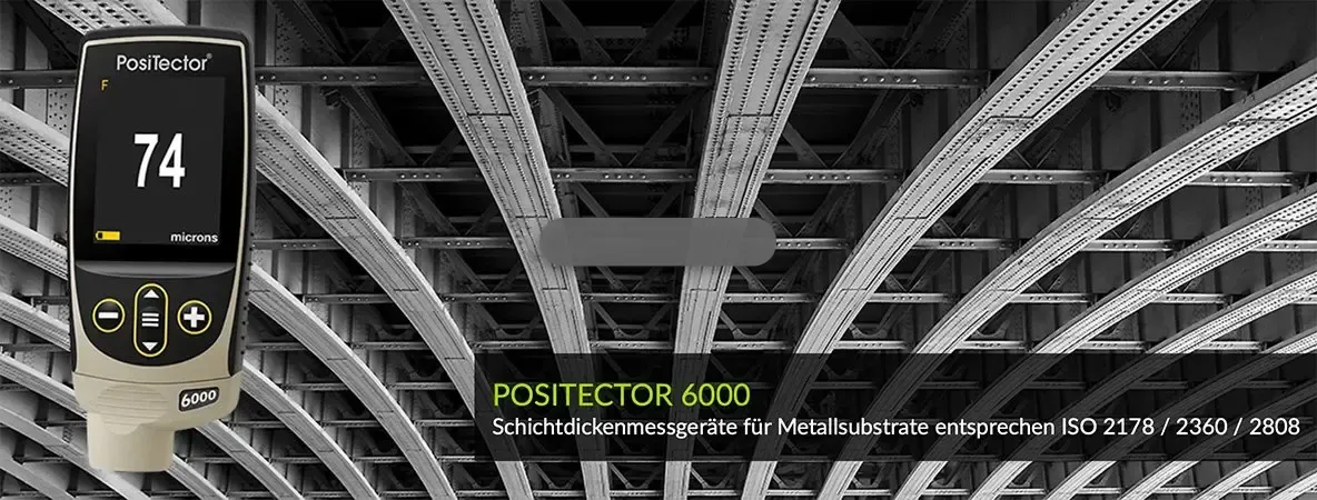 PosiTector 6000 digitale Schichtdickenmessgeräte der Extraklasse kaufen! von mtv messtechnik
