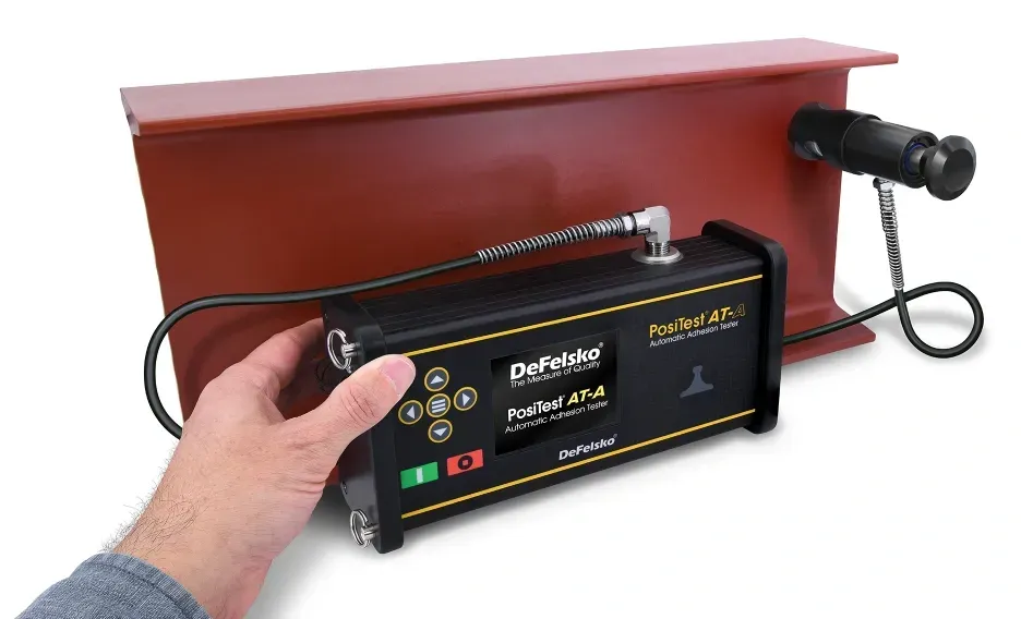 PosiTest AT - Haftfestigkeitsprüfgeräte für Farben, Lacke und Beschichtungen PosiTest AT Automatic 20 mm - Haftfestigkeitsprüfgerät Abreissprüfung für Farben, Lacke und Beschichtungen.