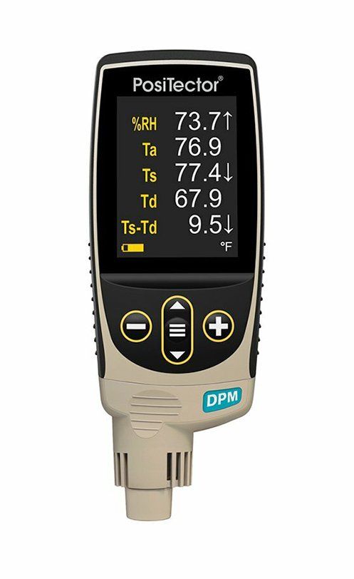DeFelsko PosiTector DPM - Taupunkt messen, Taupunktmessgerät, Klimamessgeräte entsprechen ISO 8502-4