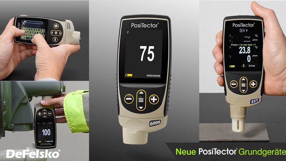 Neue PosiTector Grundgeräte - jetzt noch besser! Neue PosiTector Grundgeräte - jetzt noch besser!