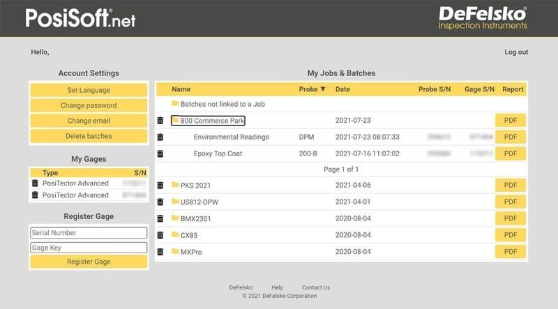 PosiSoft.net Web Viewer