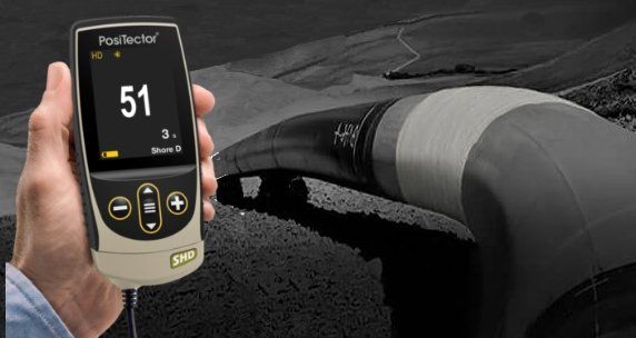 DeFelsko PosiTector SHD Shore Härte Messgerät DeFelsko PosiTector SHD Shore Härte Shorehärte Messgerät Härte messen Härtemessung
