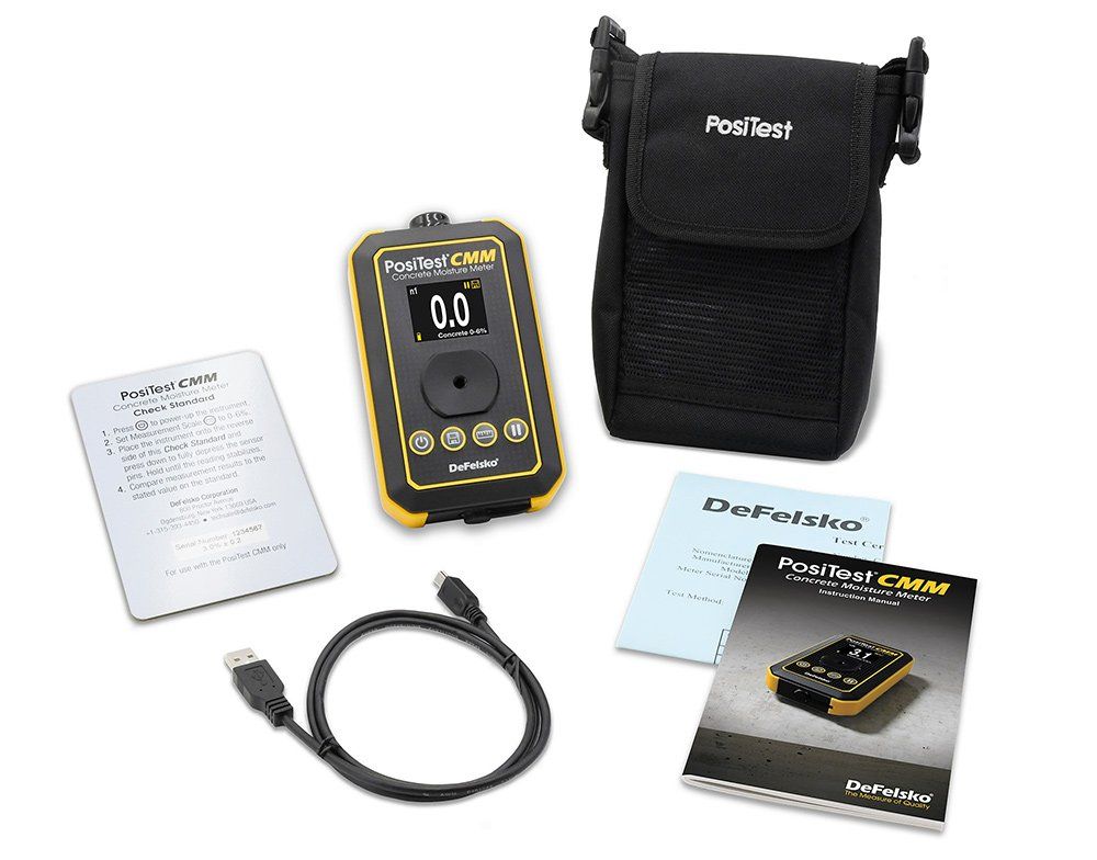 PosiTest CMM - Feuchtigkeitsgehalt von Betonplatten zerstörungsfrei messen PosiTest CMM - Feuchtigkeitsgehalt von Betonplatten zerstörungsfrei messen