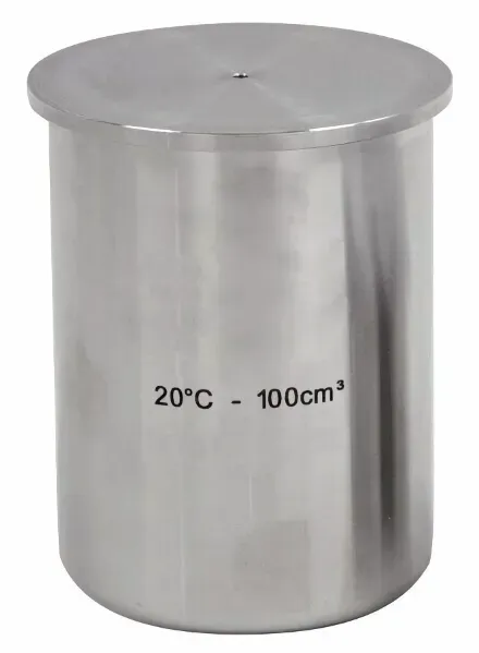 Buy pycnometer 100 ml acc. to ISO 2811-1 here Pycnometer 100 ml according to ISO 2811-1 for determination of the density of liquids + pasty substances.