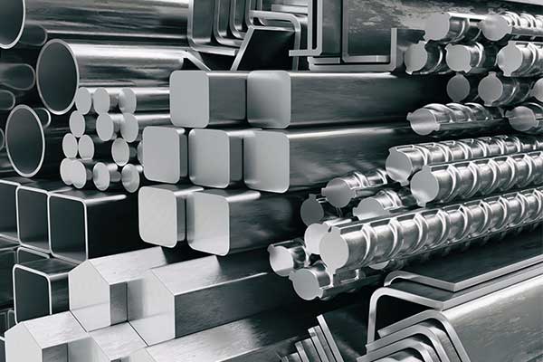 Rostfreier Stahl im Lager, Symbolbild