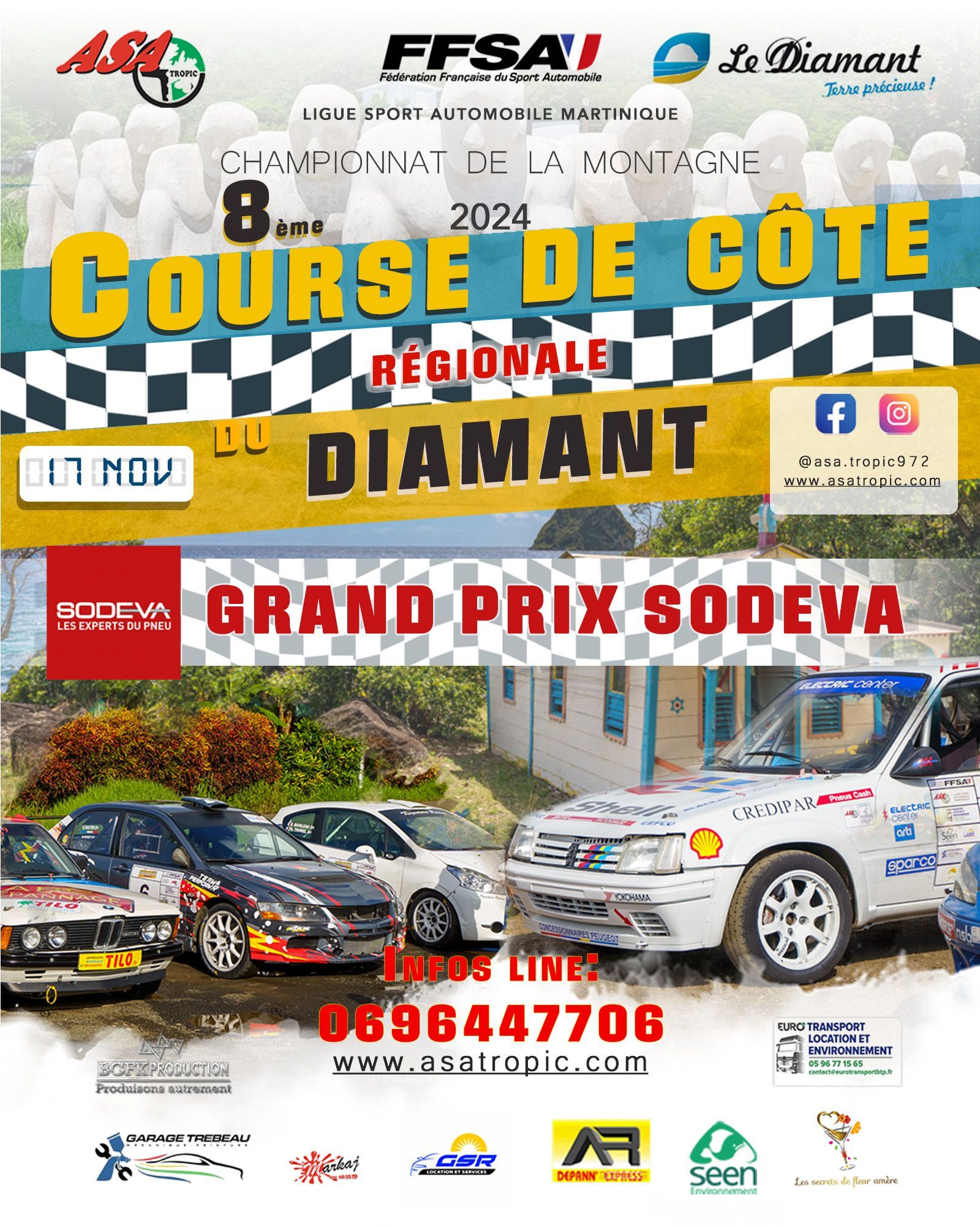 Course de cote Course de côte du Marin 2024