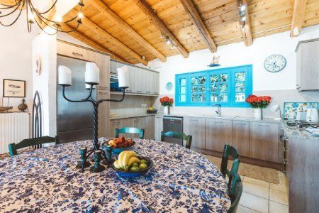 Greek villa inside