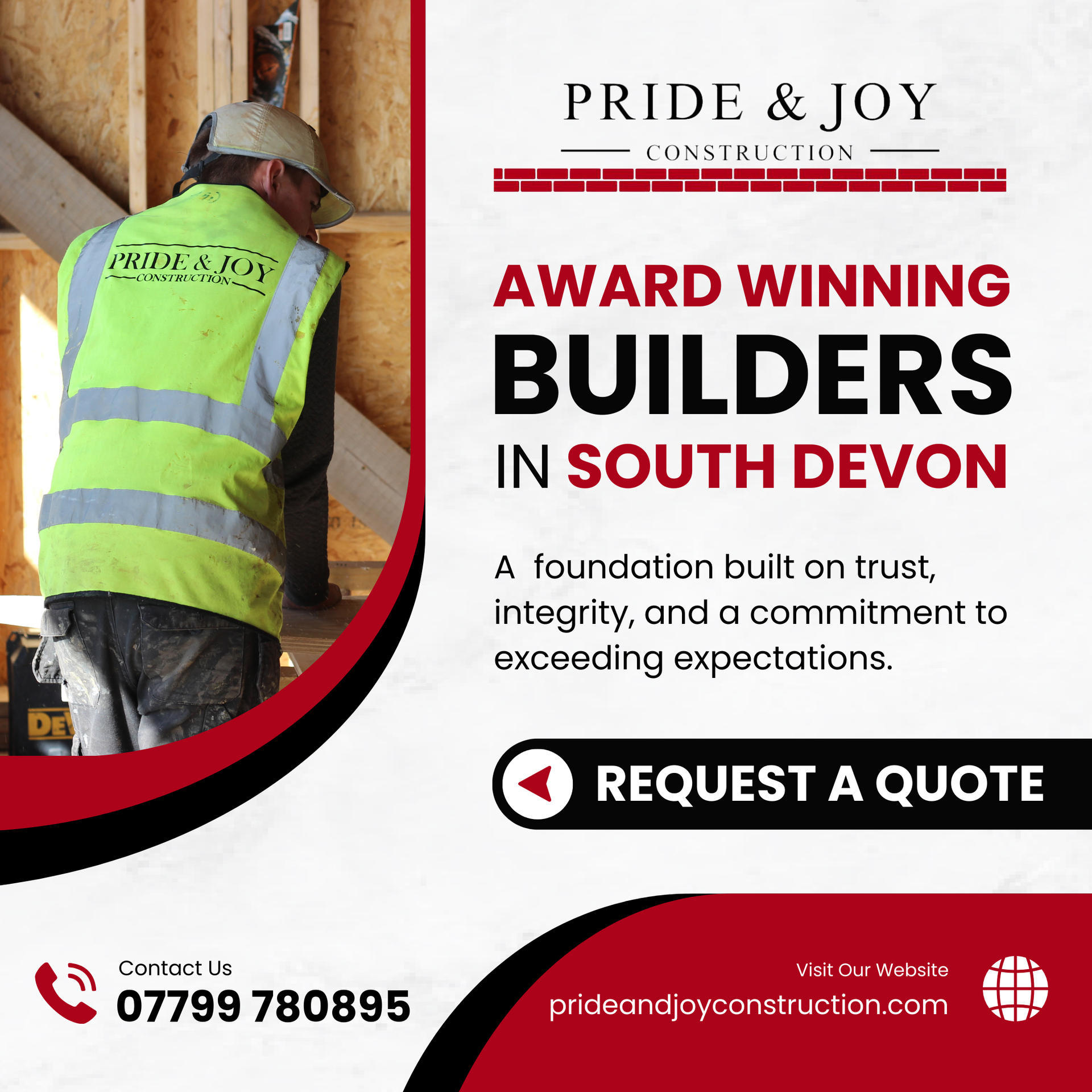 Pride and Joy Construction tradestars