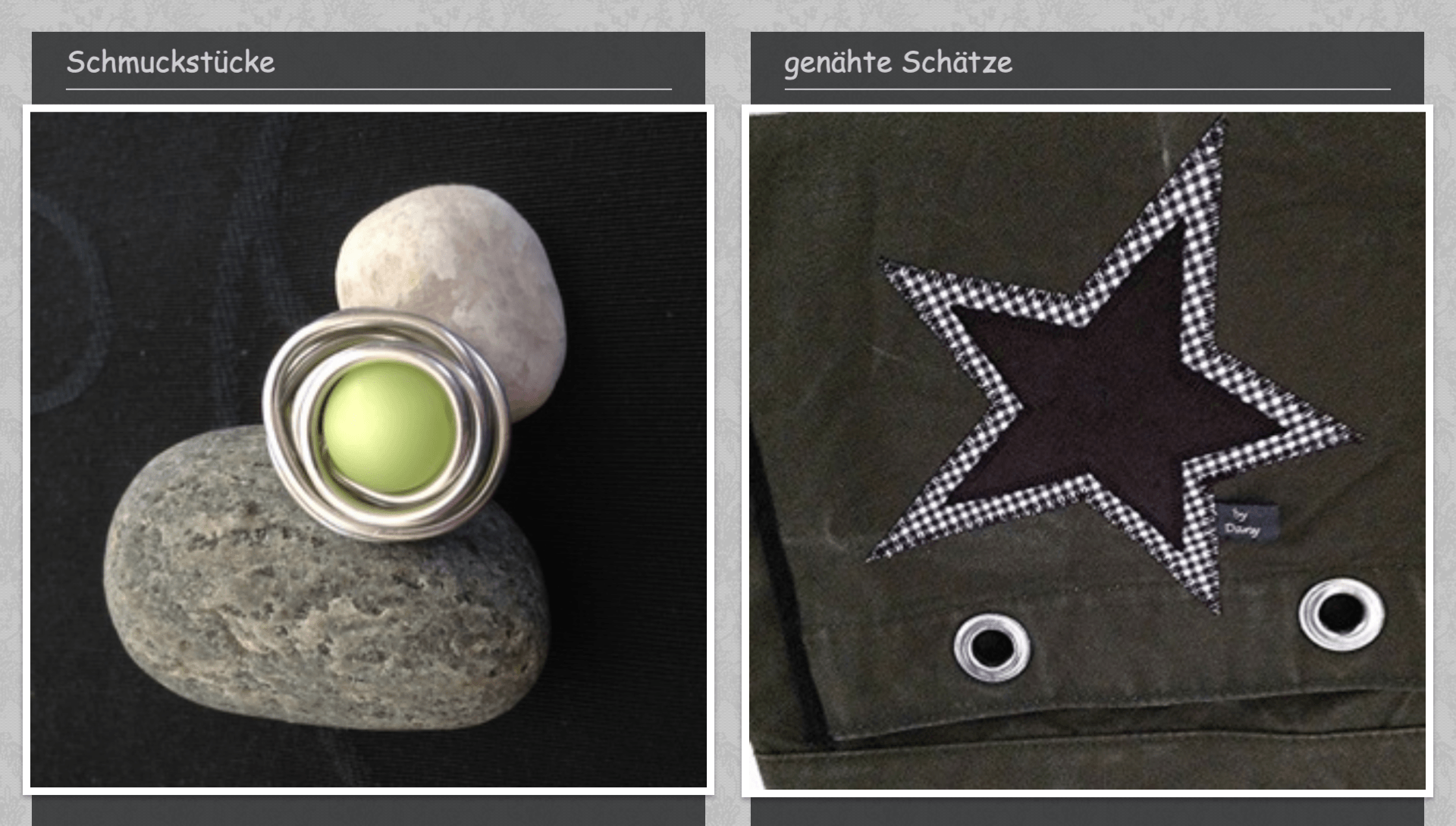 Schmuck-Design Taschen, Ringe, Schmuck, Kissen, Lederarmbänder Märkischer Kreis Iserlohn Altena Evingsen