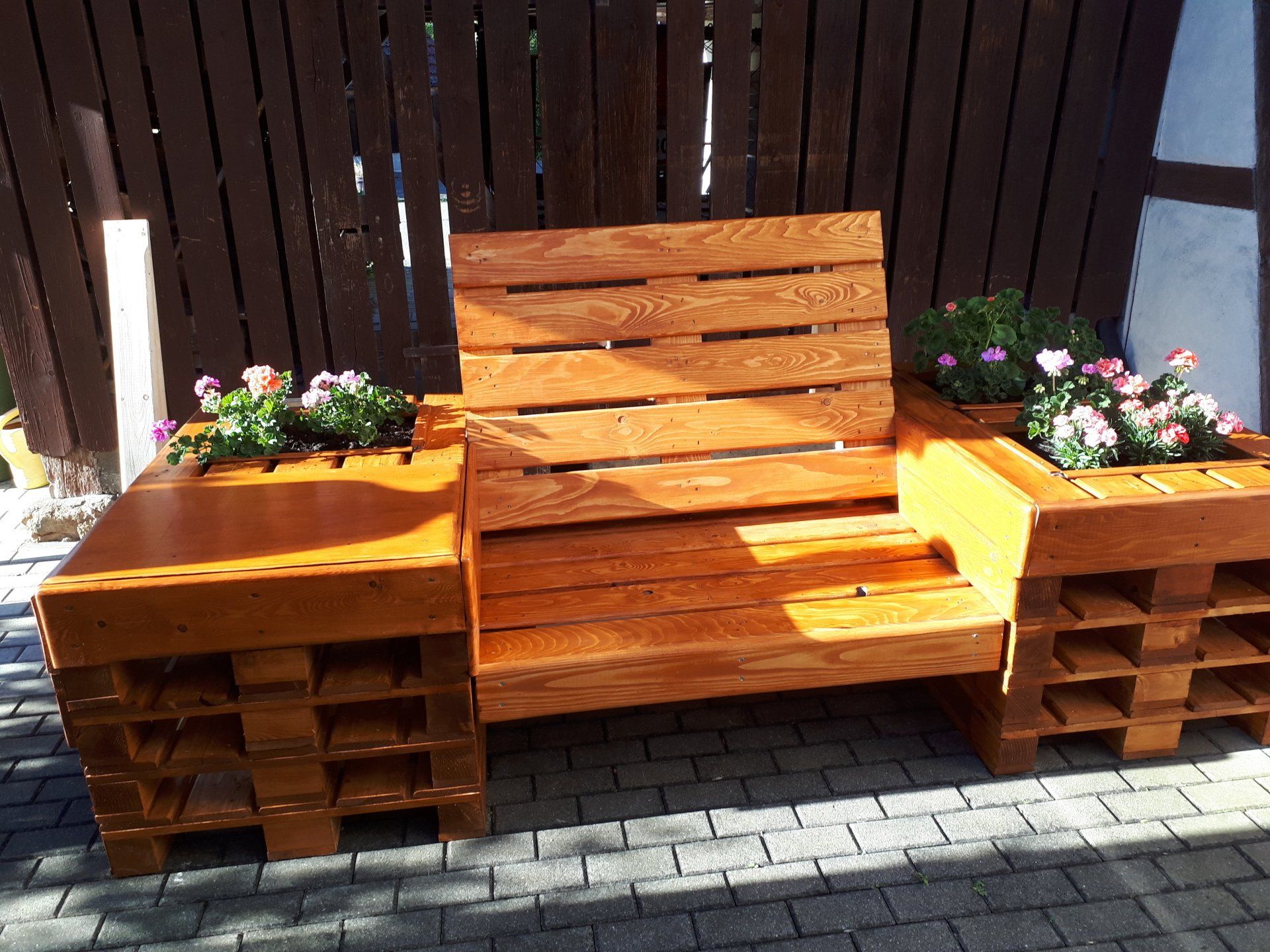 Gartenbank, individuelle Massanfertigungen Gartenbank aus Paletten